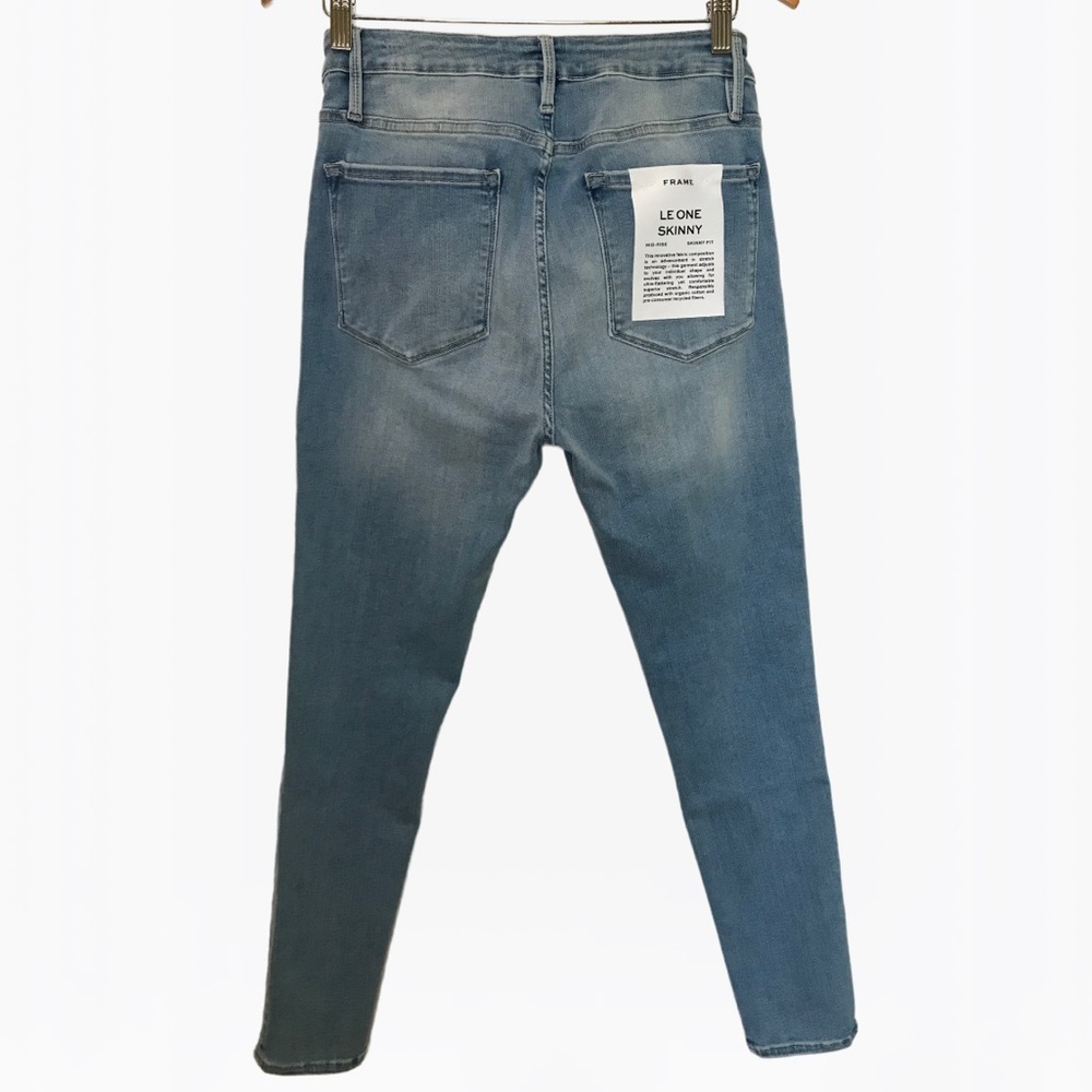 Frame Le One Skinny High-Rise Women’s Jeans - Size: 2 (29-34) - Picture 8 of 17